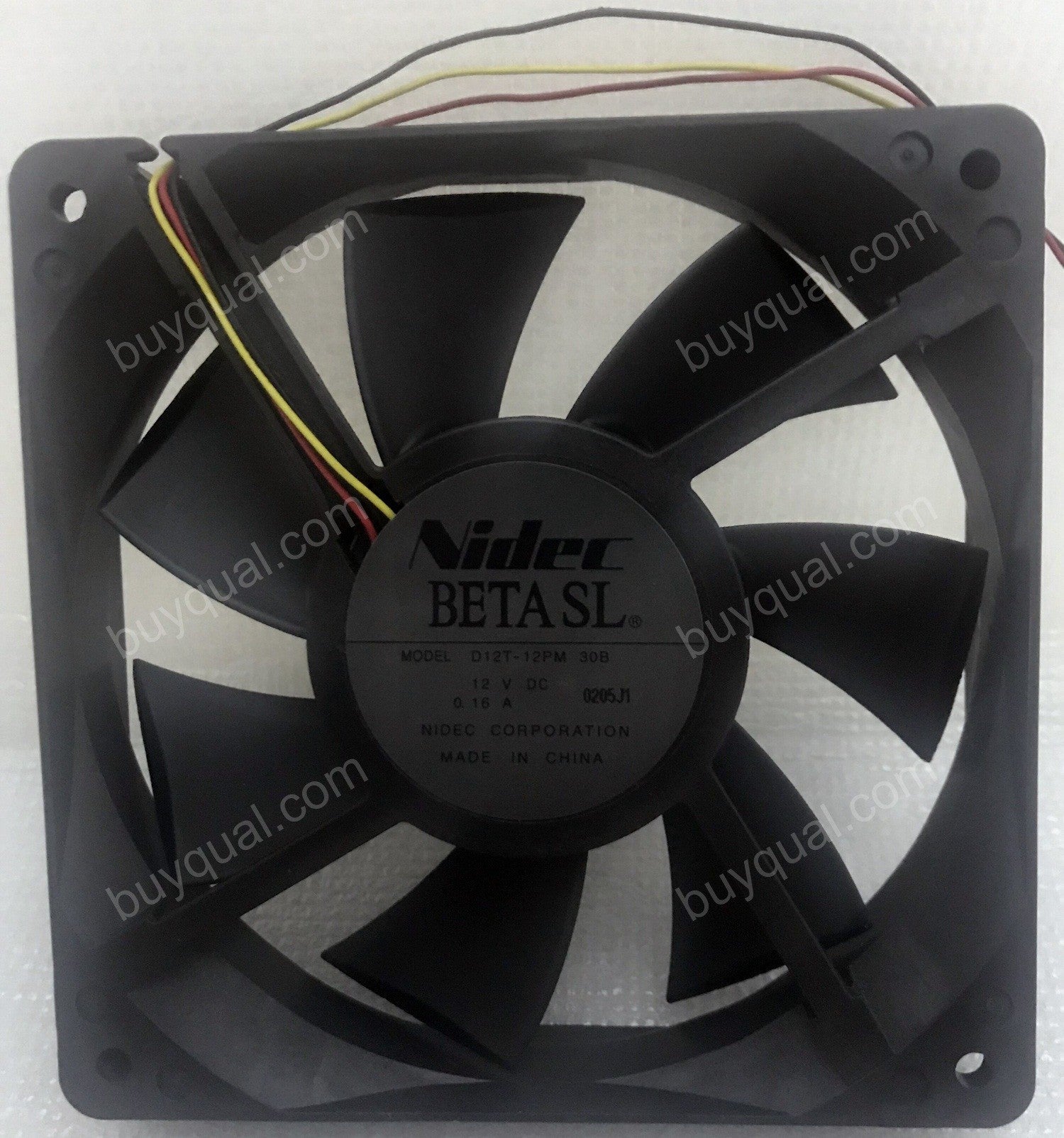 Nidec D12T-12PM 12V 0.16A 1.92W 3wires 2wires Cooling Fan - New