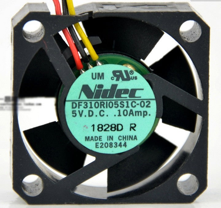 Nidec DF310R105S1C-02 5V 0.10A 3wires cooling fan