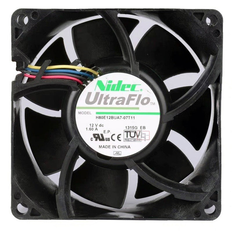 Nidec H80E12BUA7-07T11 12V 1.6A 4wires Cooling Fan  - New