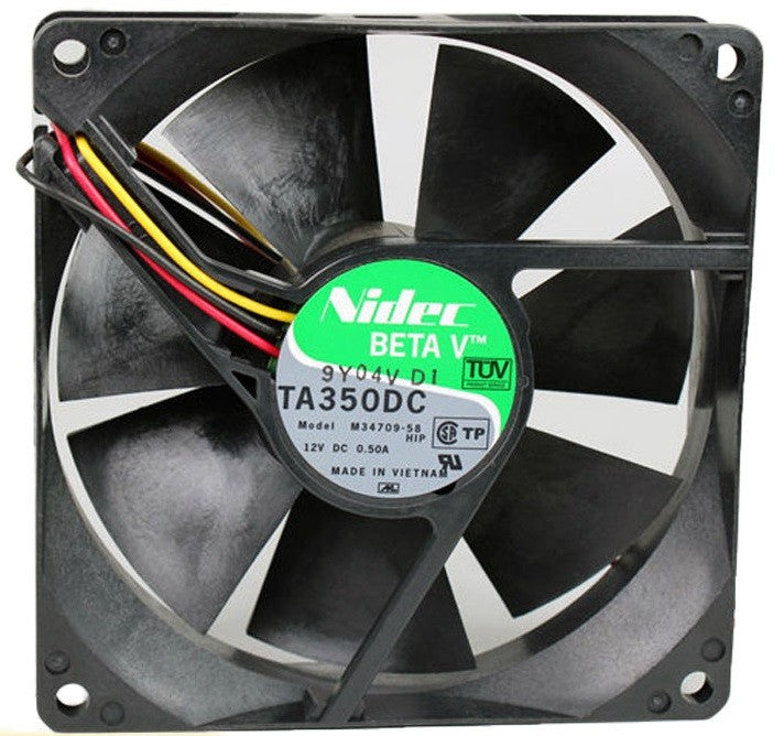Nidec M34709-58 12V 0.5A 3wires Cooling Fan