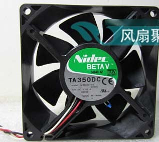 Nidec M35500-58 12V 0.23A 3wires Cooling Fan