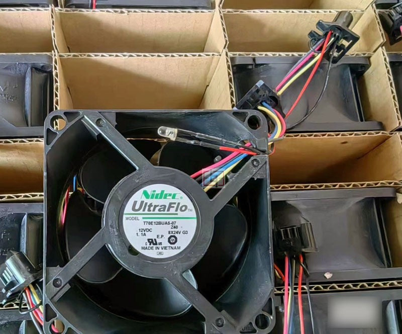 Nidec T70E12BUA5-07 12V 1.1A 4wires Cooling Fan