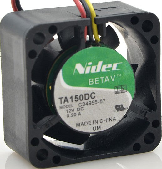 Nidec TA150DC C34955-57 12V 0.2A 3wires Cooling Fan