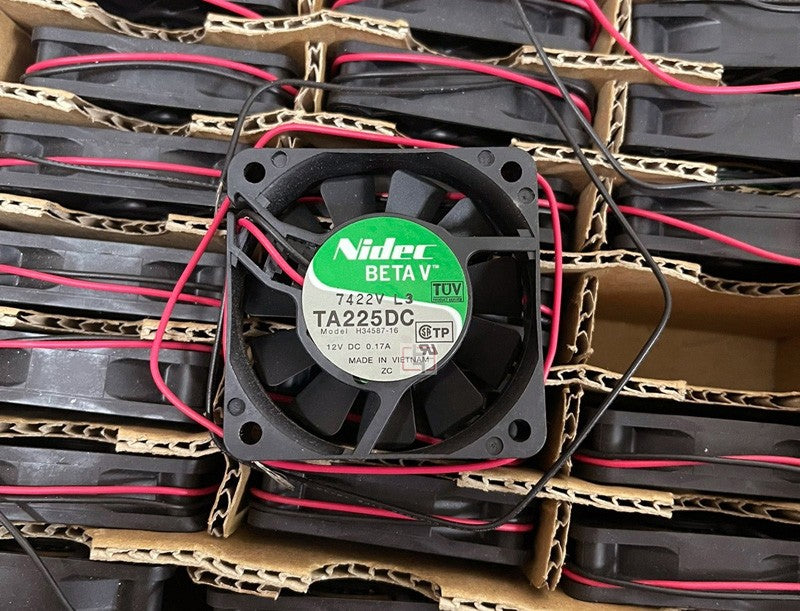 Nidec TA225DC H34587-16 12V 0.17A 2wires Cooling Fan