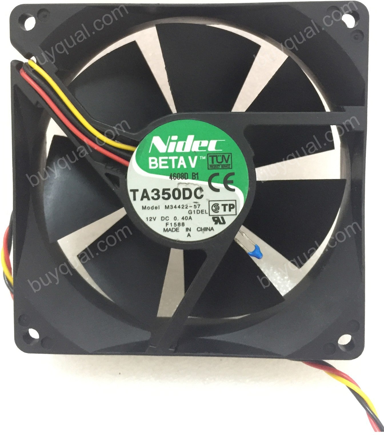 Nidec TA350DC M34422-57 12V 0.4A 3wires Cooling Fan