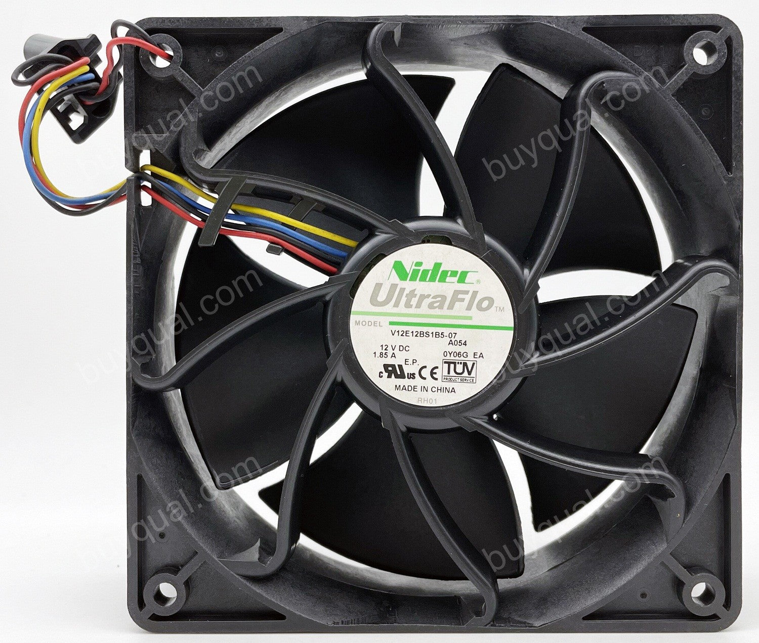 Nidec V12E12BS1B5-07 12V 1.85A 4wires Cooling Fan
