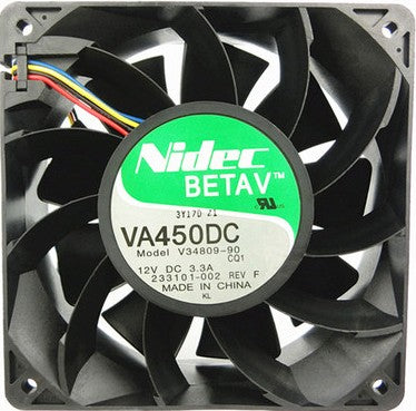 Nidec V34809-90 12V 3.3A 4wires Cooling Fan
