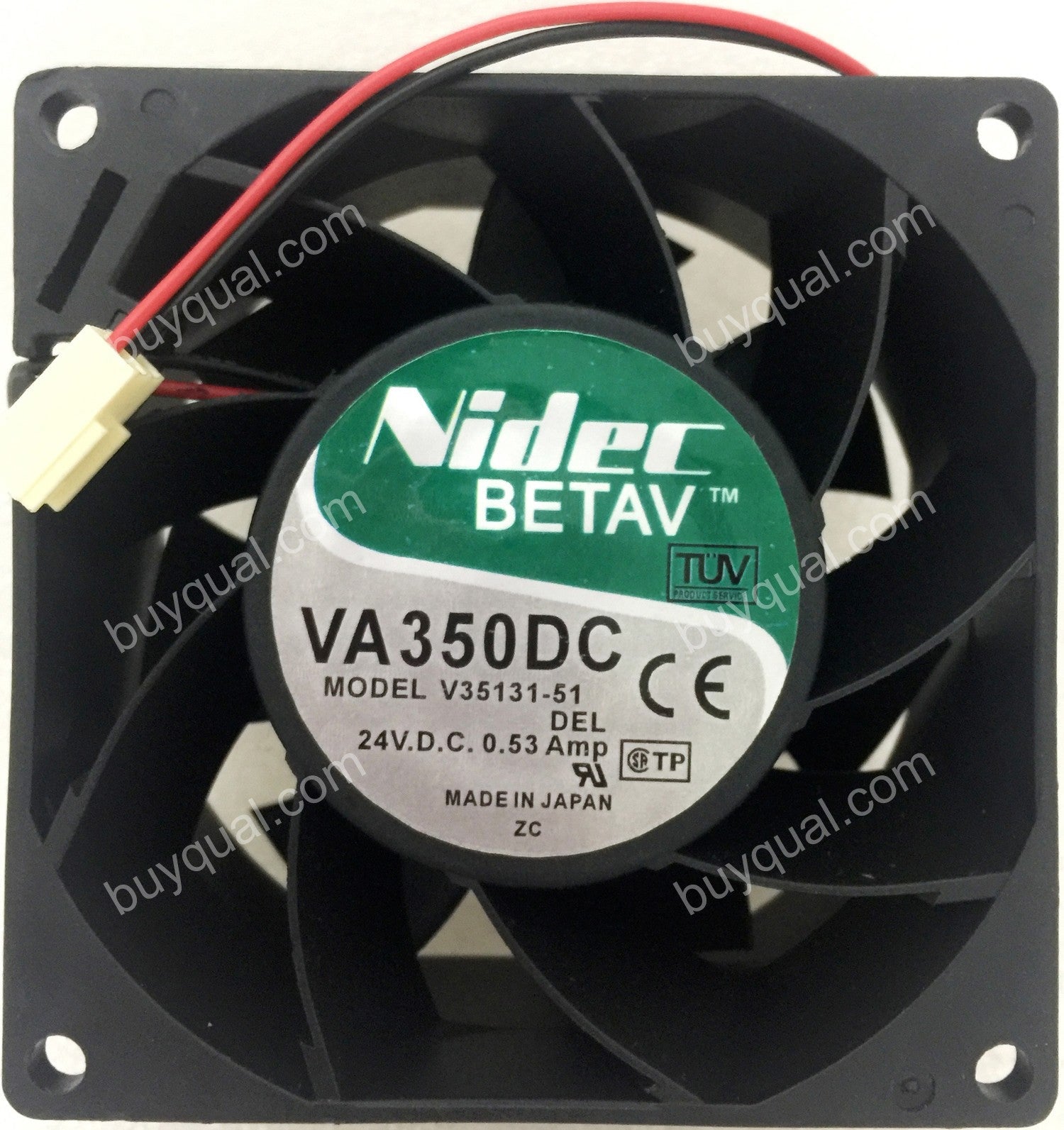 NIDEC V35131-51 24V 0.53A 4wires Cooling Fan