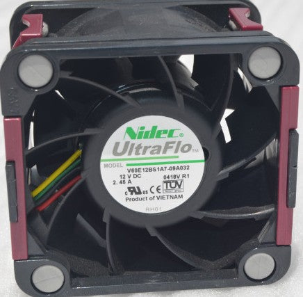 Nidec V60E12BS1A7-09A032 496066-001 463172-001 12V 2.45A 4wires Cooling Fan