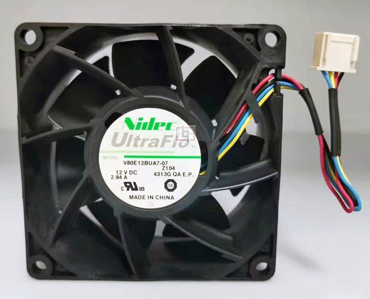 Nidec V80E12BUA7-07 12V 2.84A 4wires Cooling Fan