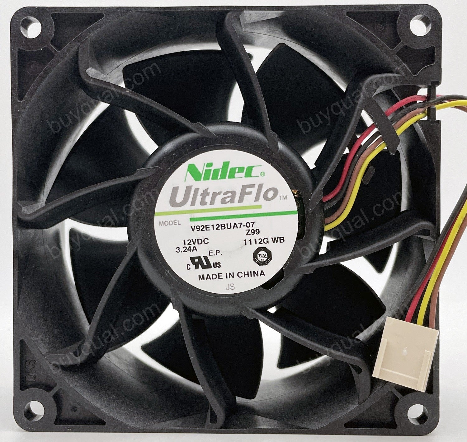 Nidec V92E12BUA7-07 12V 3.24A 4wires Cooling Fan - Picture need