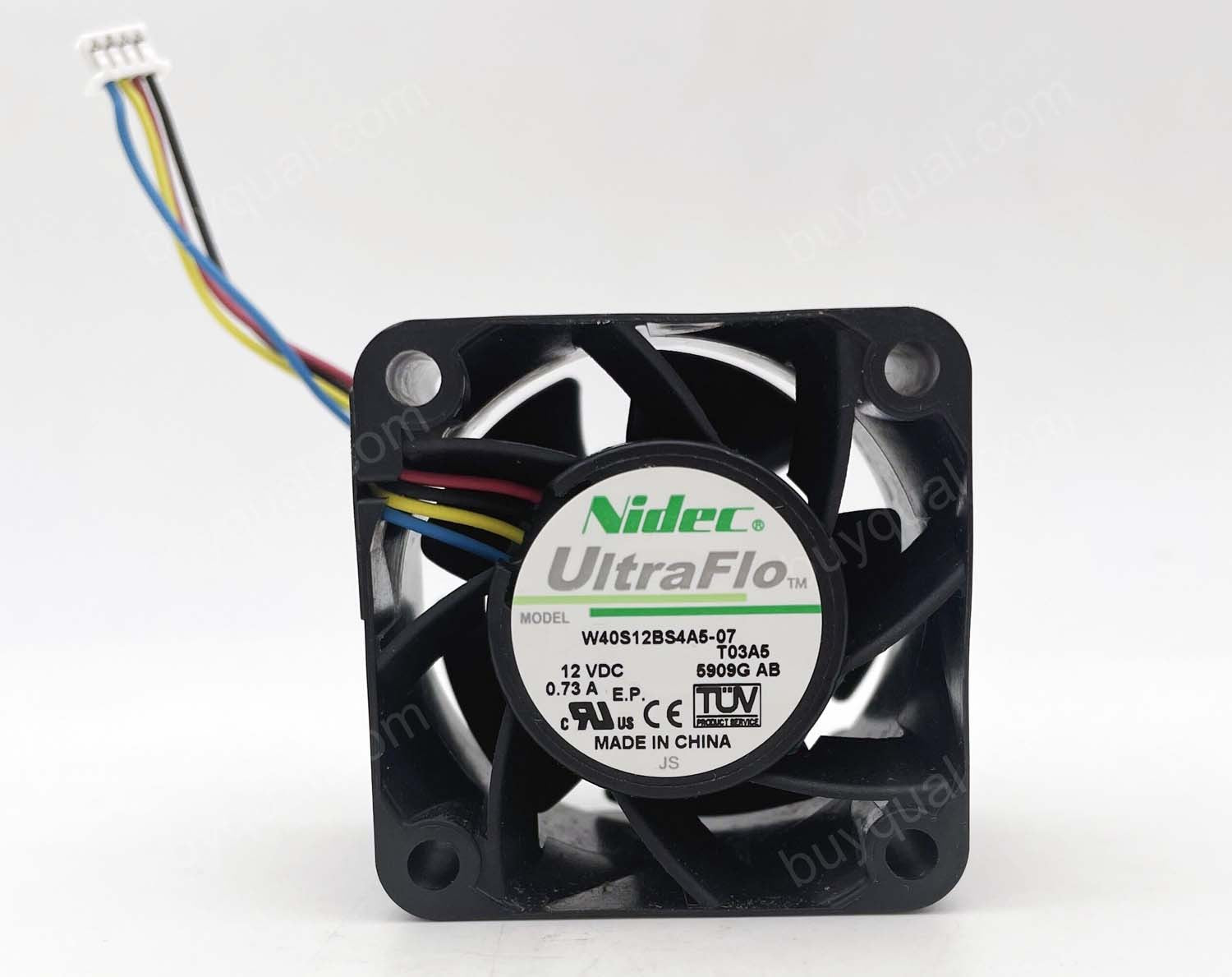 Nidec W40S12BS4A5-57 W40S12BS4A5-07 12V 0.73A 4wires Cooling Fan