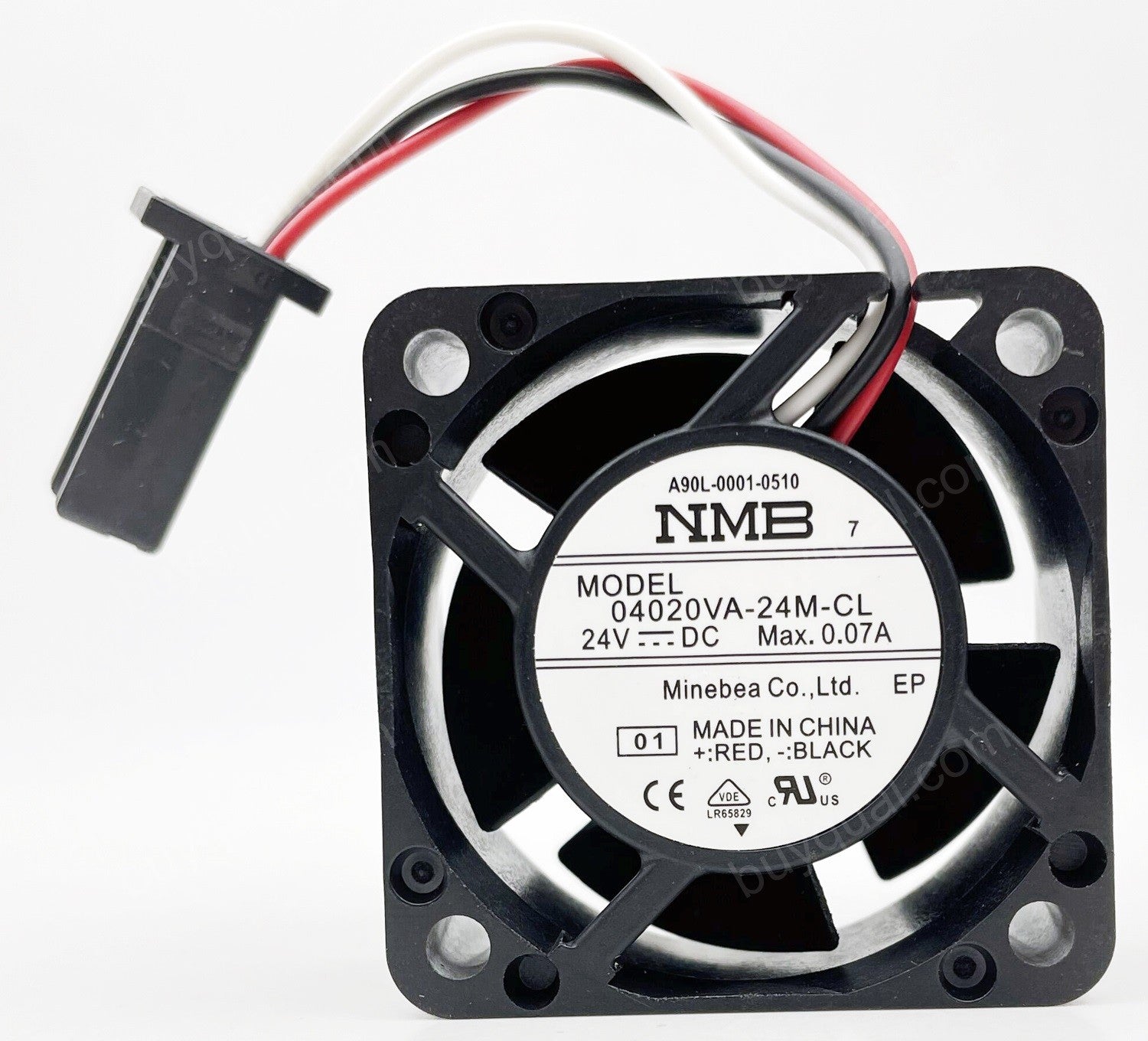 NMB 04020VA-24M-CL A90L-0001-0510 24V 0.07A 3 wires Cooling Fan - Original New
