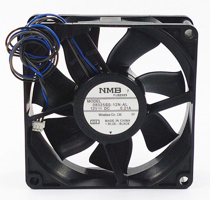 NMB 08025SS-12N-AL 12V 0.21A 3 wires Cooling Fan