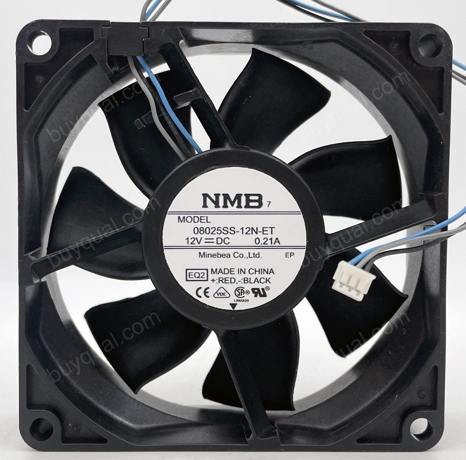 NMB 08025SS-12N-ET 12V 0.24A  3wires Cooling Fan