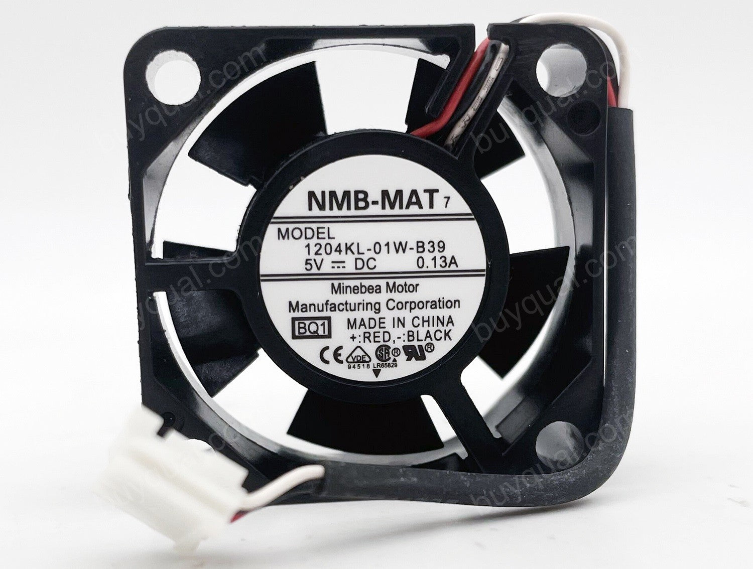 NMB 1204KL-01W-B39 -BQ1 5V 0.13A 3wires Cooling Fan - New