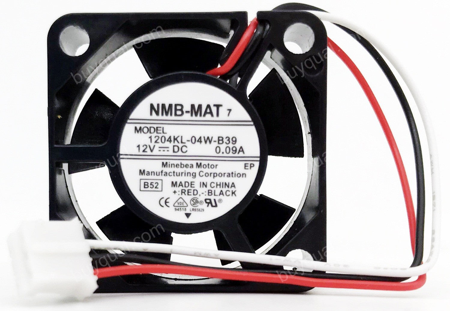 NMB 1204KL-04W-B39 -B52 12V 0.09A  3wires Cooling Fan