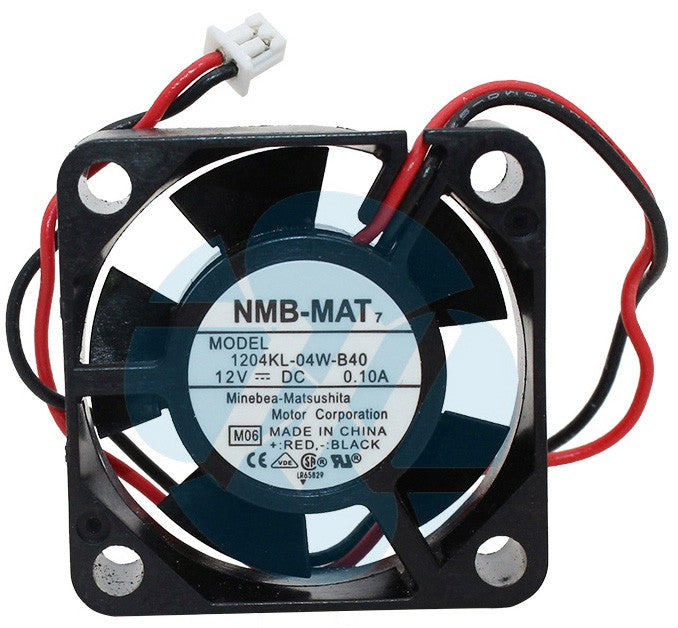 NMB 1204KL-04W-B40 12V 0.10A 2wires cooling fan
