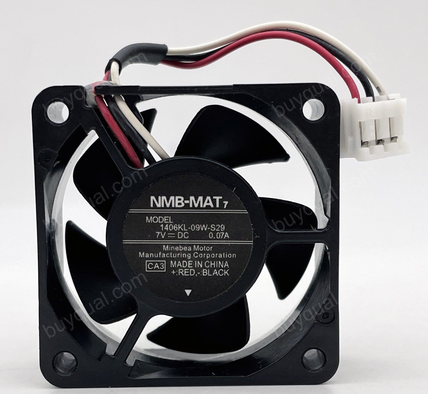 NMB 1406KL-09W-S29 7V 0.07A 3wires Cooling Fan - New