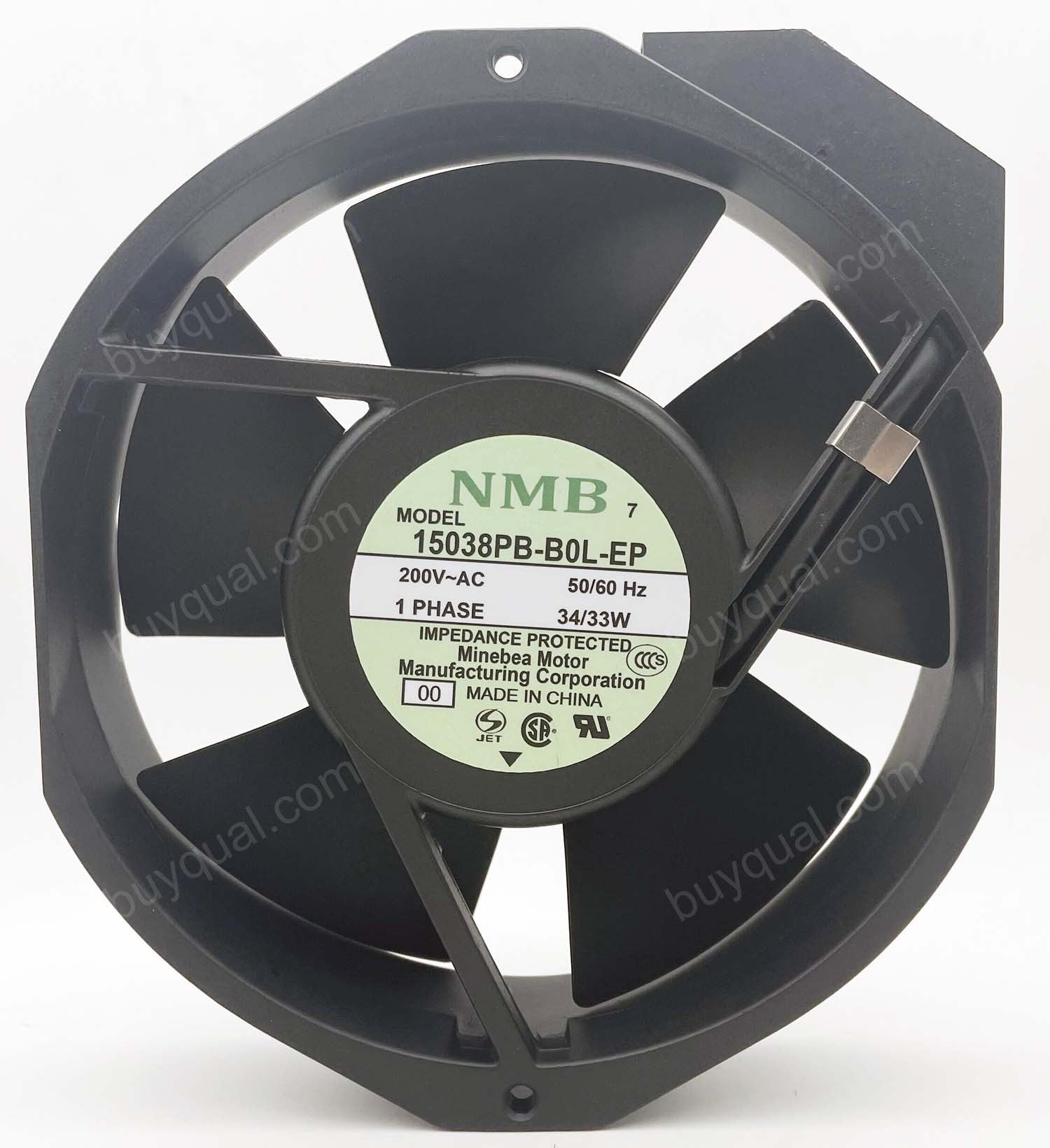 NMB 15038PB-B0L-EP 15038PB-B0L-EP-00 15038PB-BOL-EP 200V 34/33W Cooling Fan - Original New