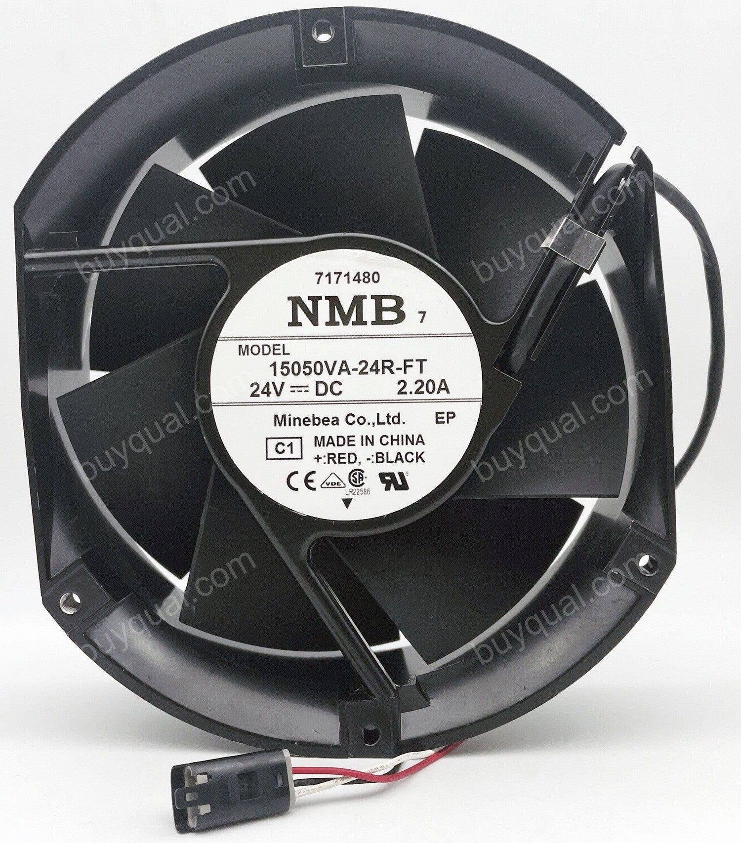 NMB 15050VA-24R-FT 24V 2.20A 3wires Cooling Fan