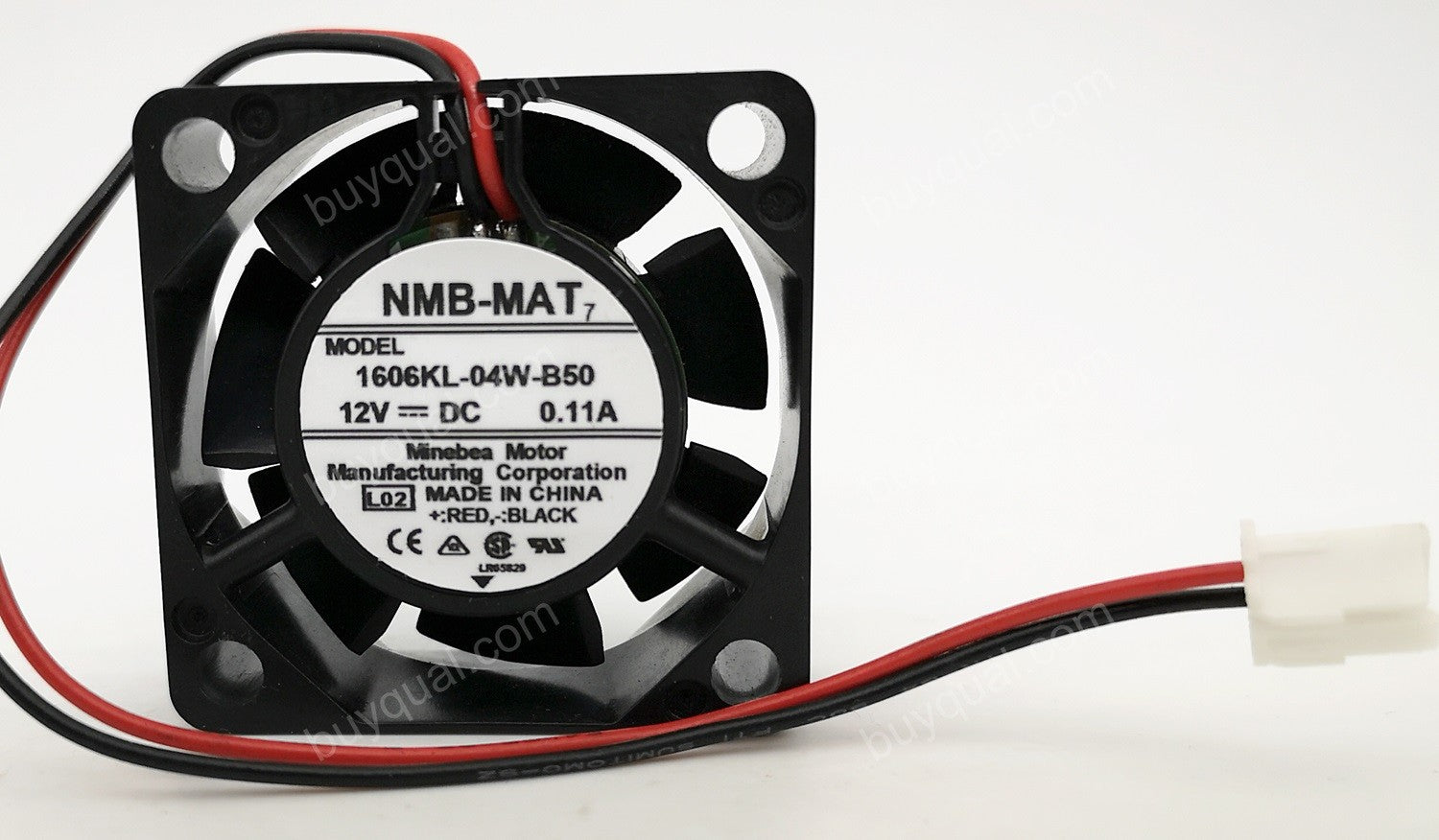 NMB 1606KL-04W-B50 12V 0.11A 2wires Cooling Fan