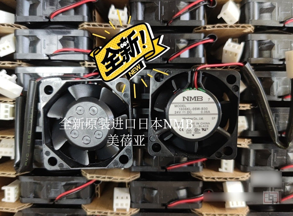 NMB 1606KL-05W-B30 24V 0.06A 2wires Cooling Fan