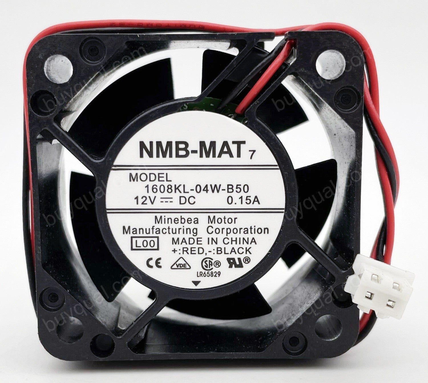 NMB 1608KL-04W-B50 1608VL-04W-B60 12V 0.15A 2wires Cooling Fan