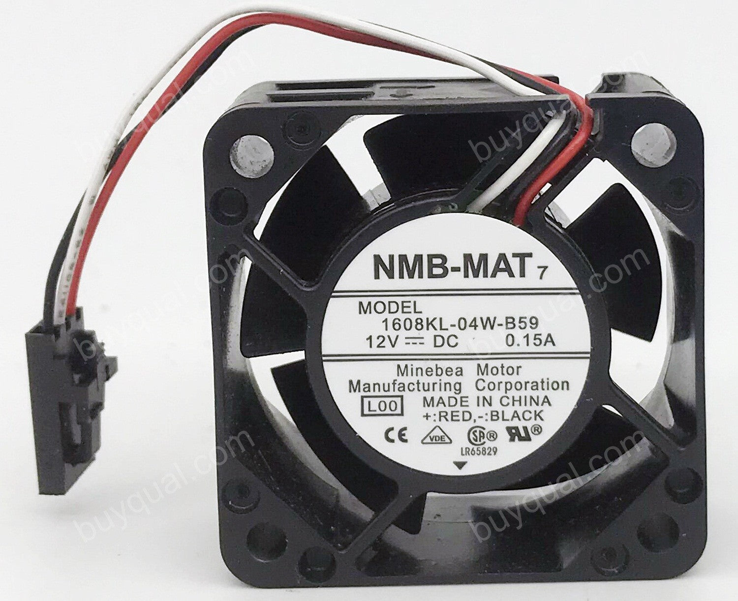 NMB 1608KL-04W-B59 1608KL-04W-B59-L00 -T17 12V 0.15A 3wires Cooling Fan - Picture need