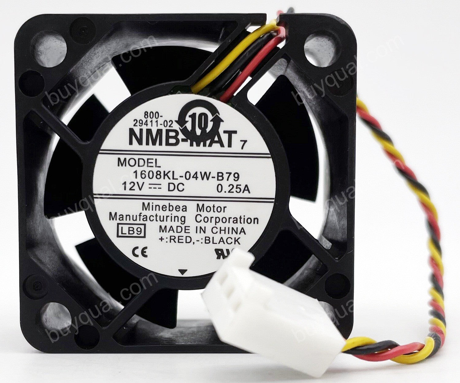 NMB 1608KL-04W-B79 12V 0.25A 3wires Cooling Fan - Picture need