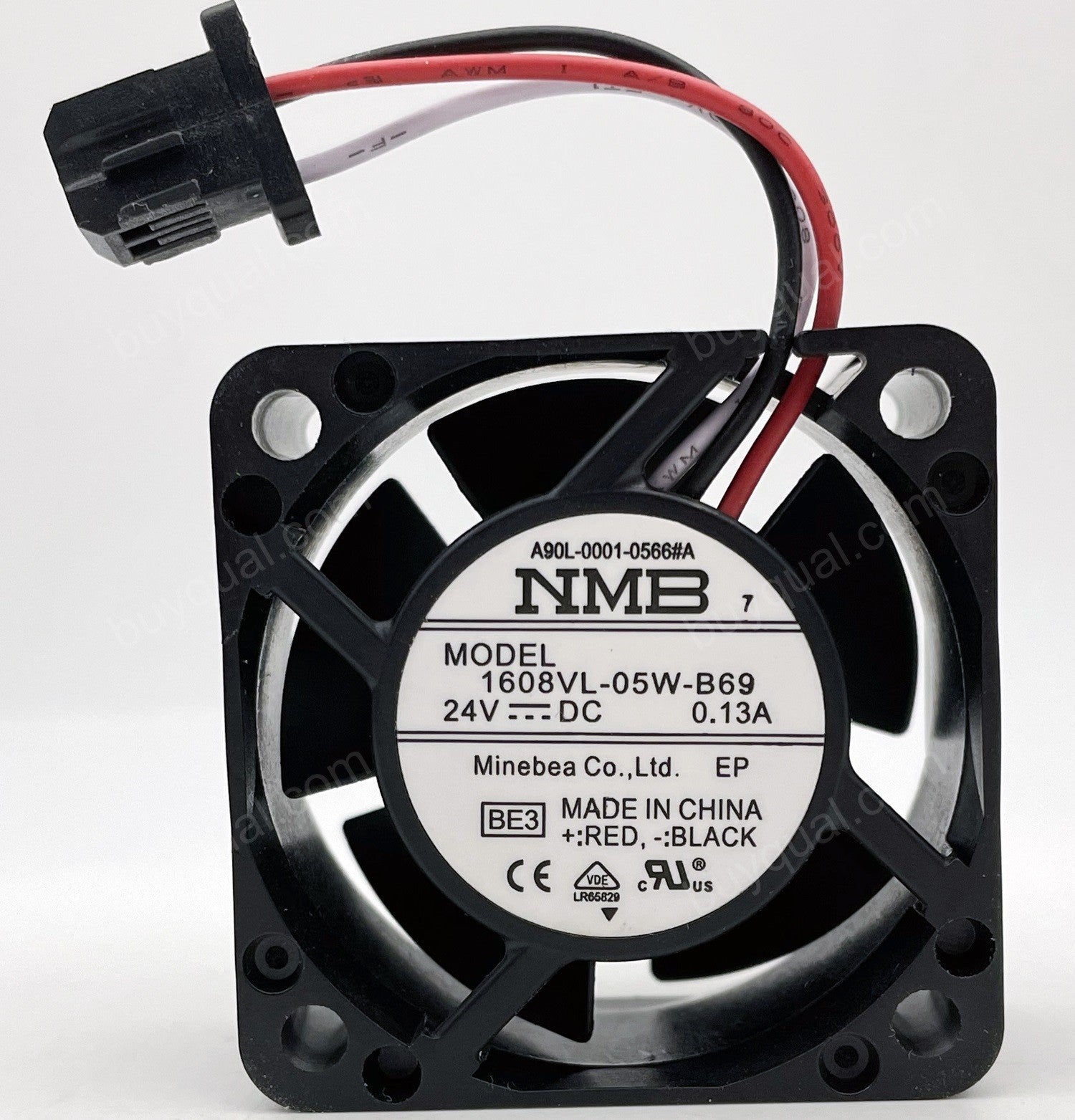 NMB 1608VL-05W-B69 A90L-0001-0566#A 24V 0.13A 3wires Cooling Fan - Original New
