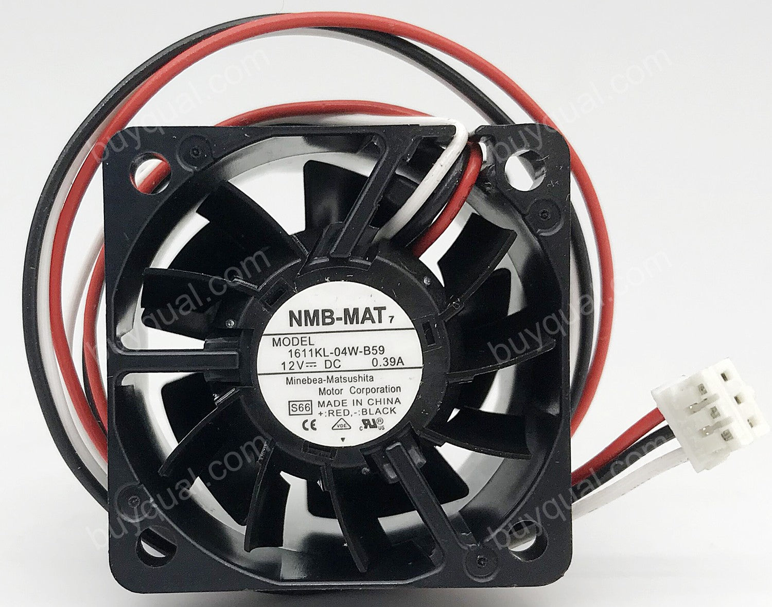 NMB 1611KL-04W-B59 12V 0.39A 3wires Cooling Fan