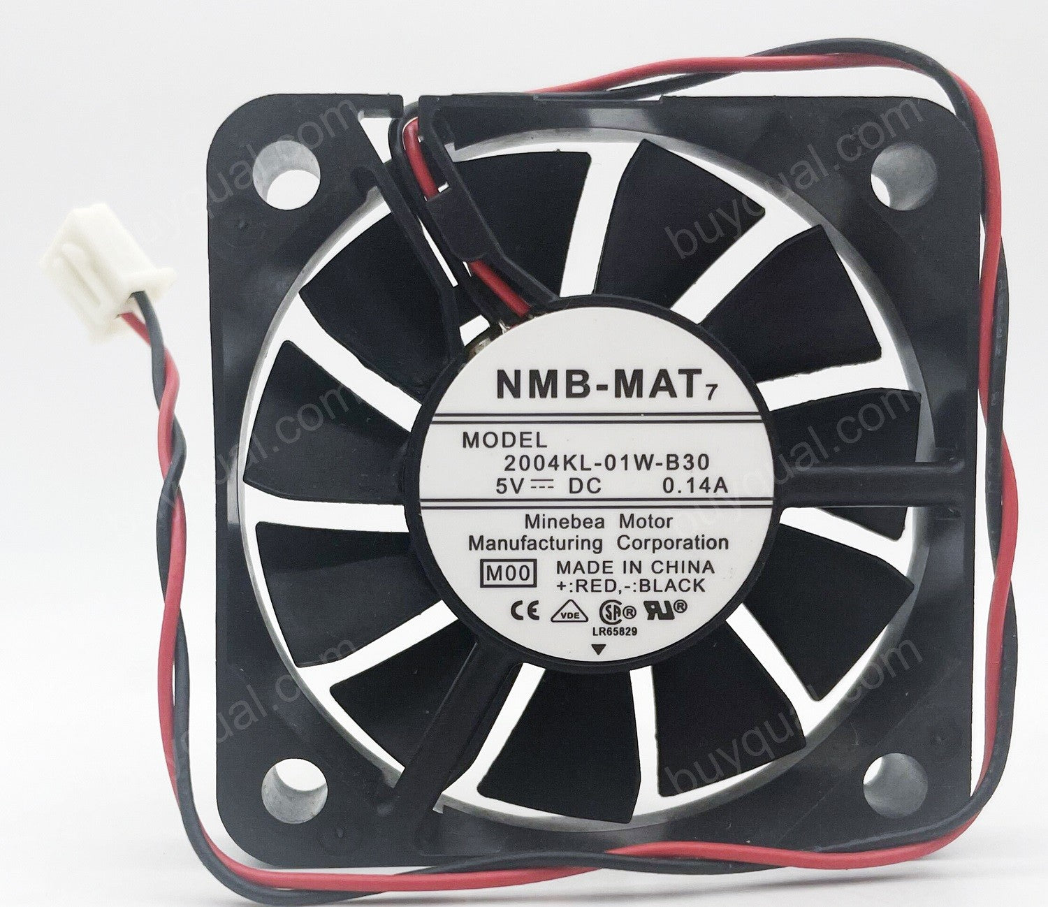 NMB 2004KL-01W-B30 5V 0.14A 2wires cooling fan