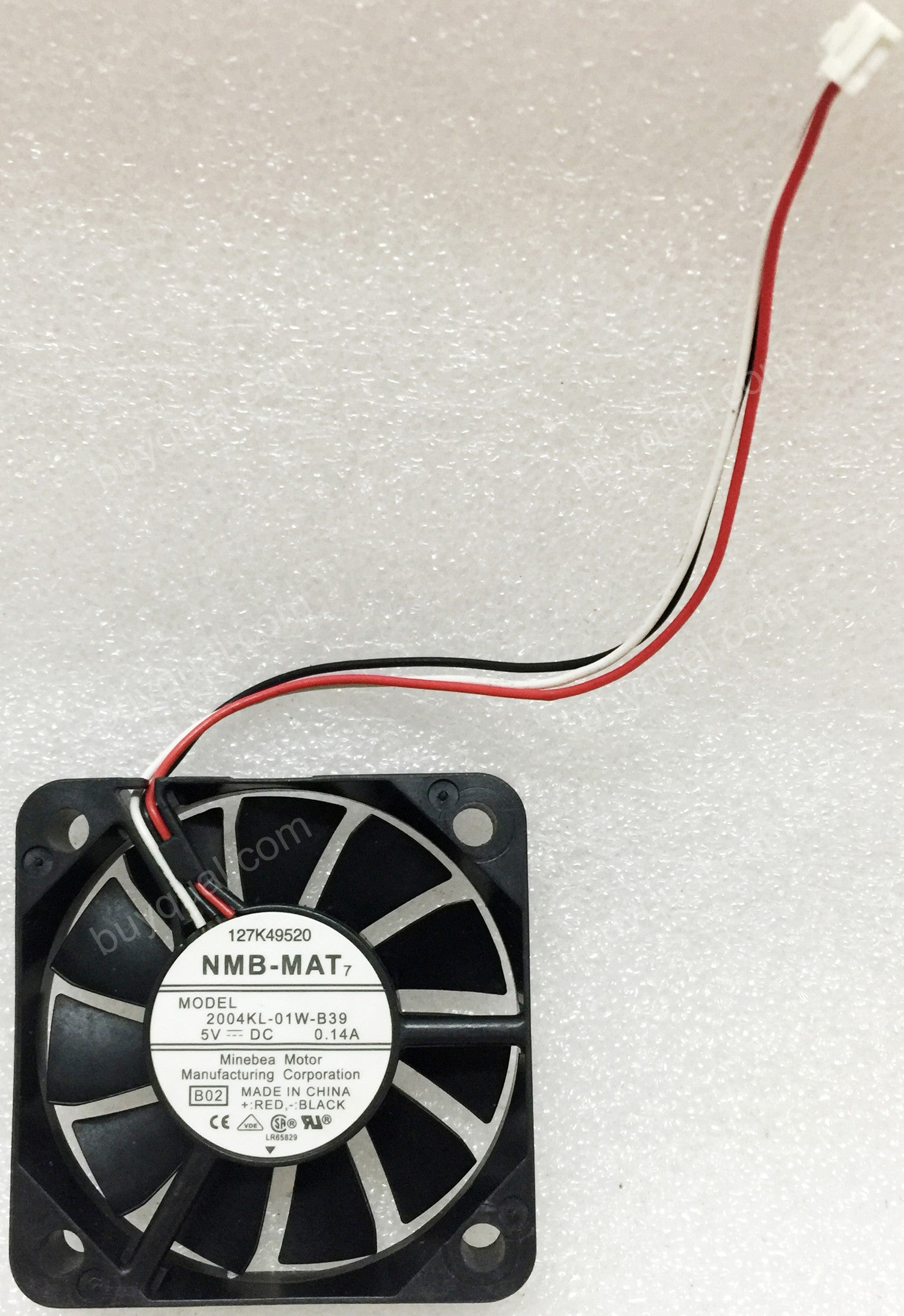 NMB 2004KL-01W-B39 5V 0.14A 3wires Cooling Fan