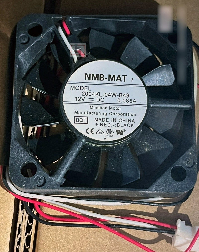 NMB 2004KL-04W-B49 12V 0.085A 3wires Cooling Fan