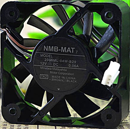 NMB 2006ML-04W-B29 12V 0.08A 3wires Cooling Fan