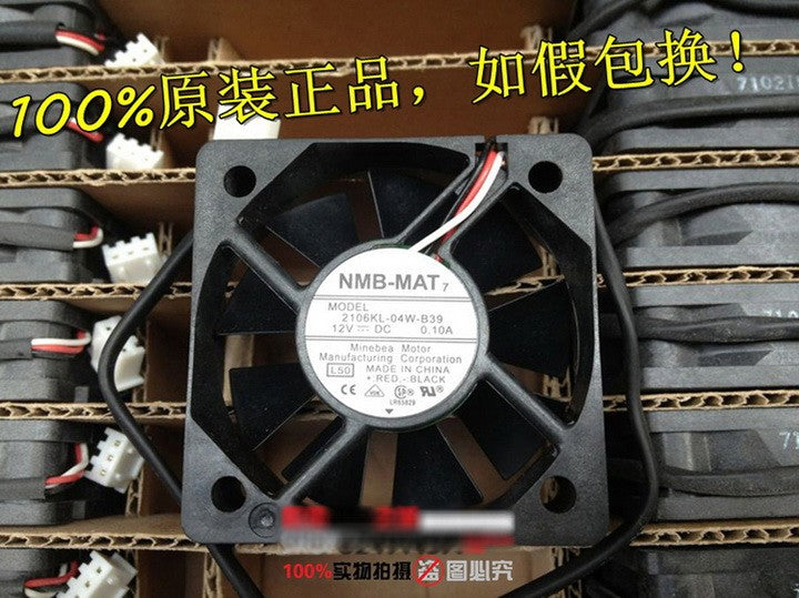 NMB 2106KL-04W-B39 12V 0.1A 3wires Cooling Fan
