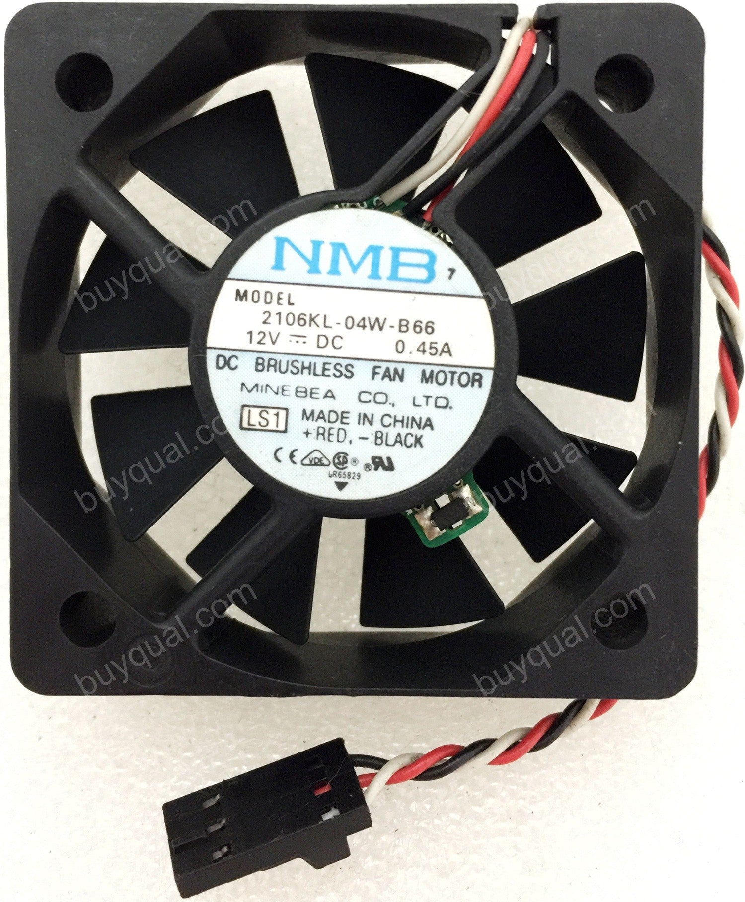 NMB 2106KL-04W-B66 12V 0.45A 3wires Cooling Fan