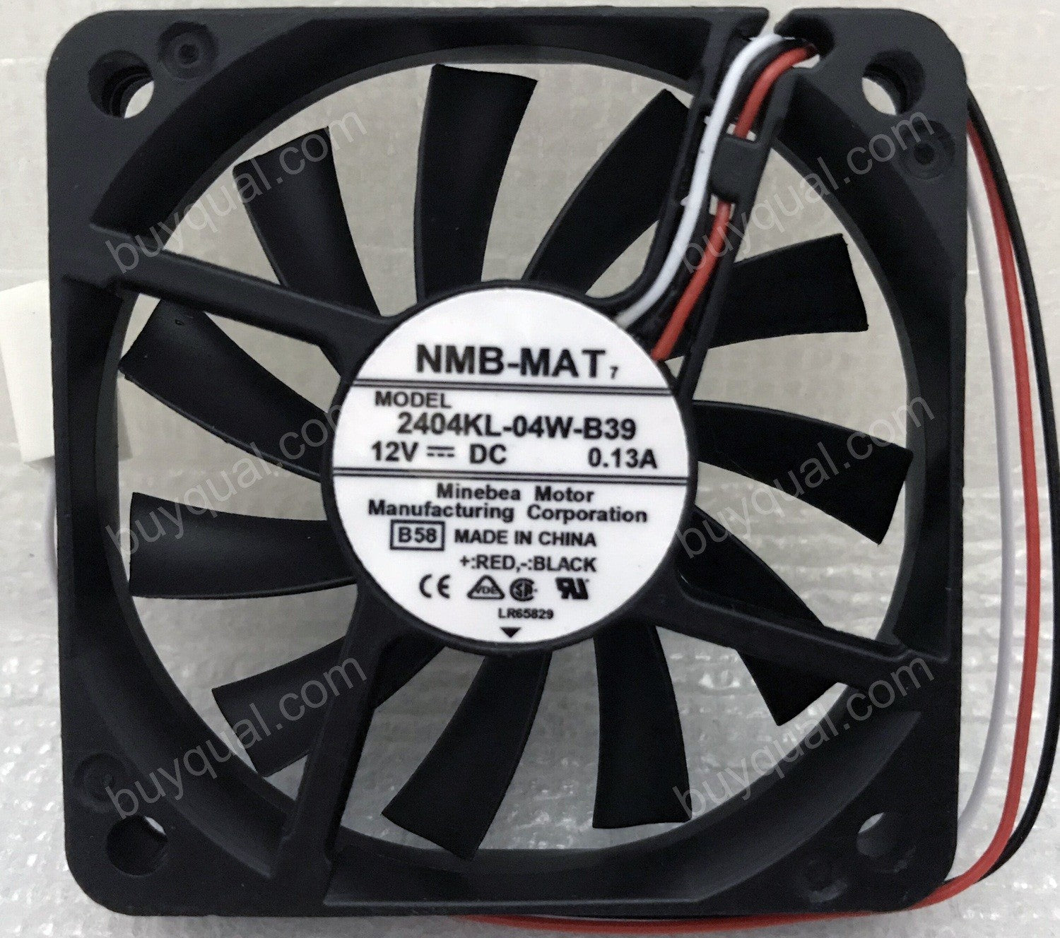 NMB 2404KL-04W-B39 12V 0.13A 3wires Cooling Fan