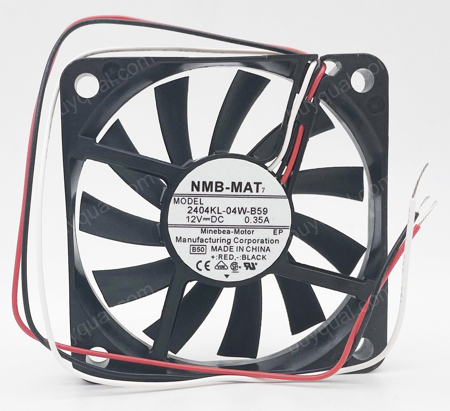 NMB 2404KL-04W-B59 12V 0.35A 3wires Cooling Fan - Original New