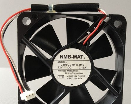 NMB 2406GL-04W-B49 12V 0.15/0.22A 3wires Cooling Fan