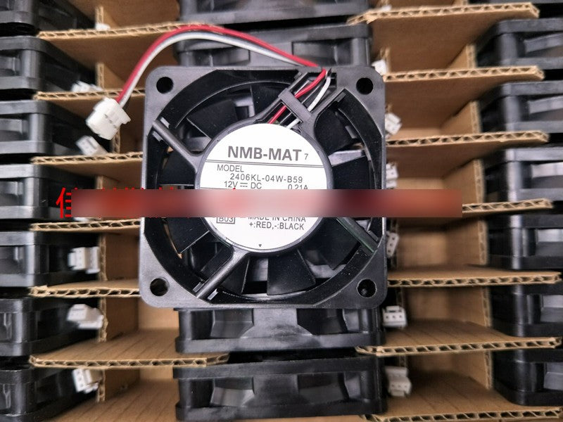 NMB 2406KL-04W-B59 12V 0.21A 3wires Cooling Fan