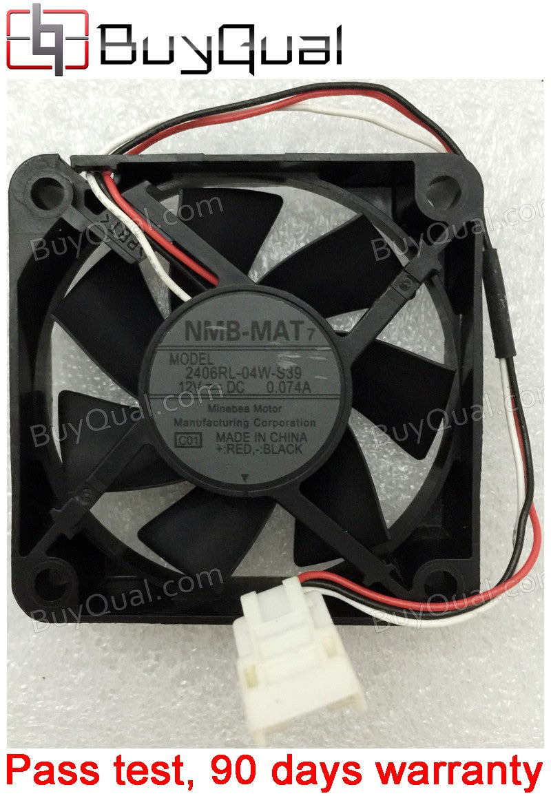 NMB 2406RL-04W-S39 12V 0.074A 3wires Cooling Fan
