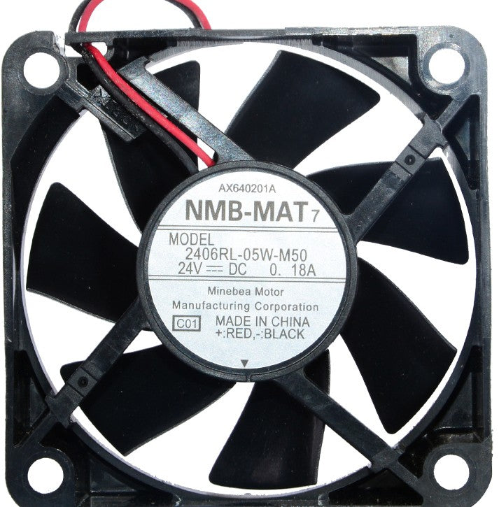 NMB 2406RL-05W-M50 24V 0.18A 2wires Cooling Fan