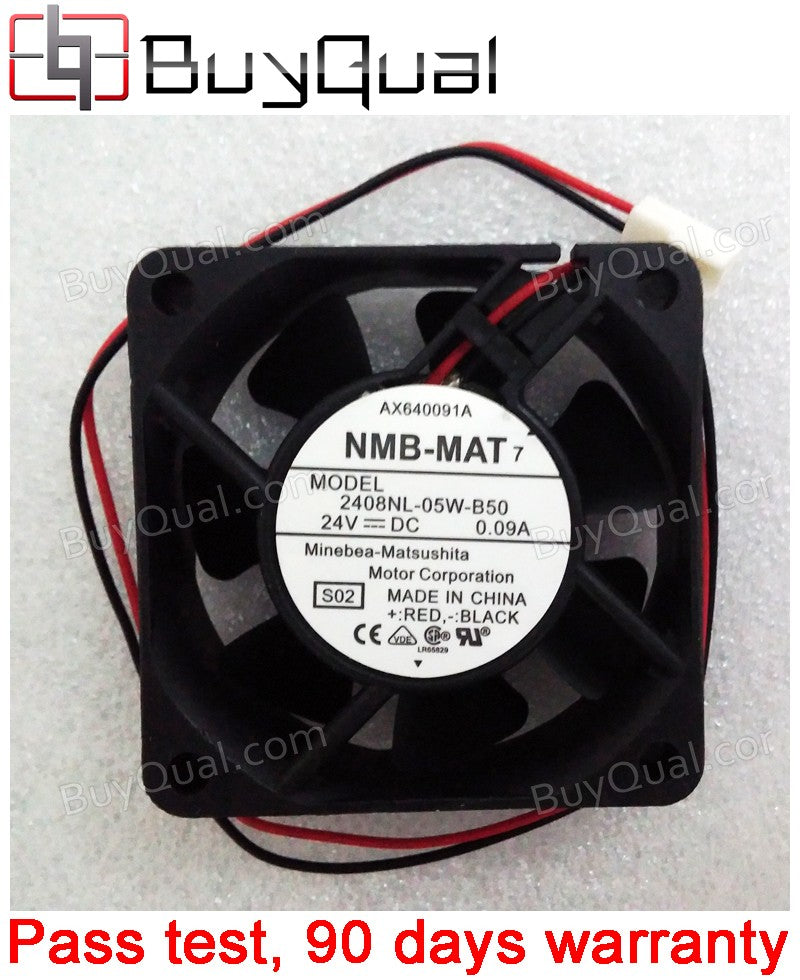NMB 2408NL-05W-B50 24V 0.09A 2wires Cooling Fan