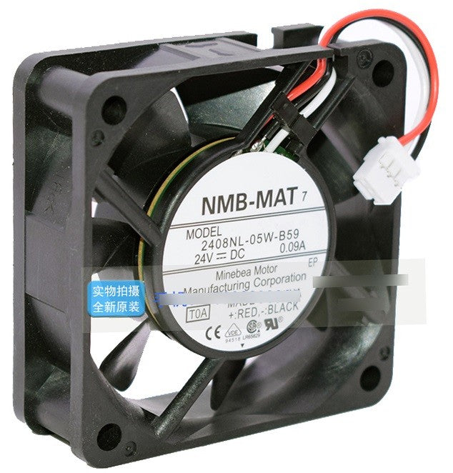 NMB 2408NL-05W-B59 24V 0.09A 3wires Cooling Fan - Picture need
