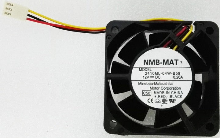 NMB 2410ML-04W-B59 12V 0.26A 3wires Cooling Fan