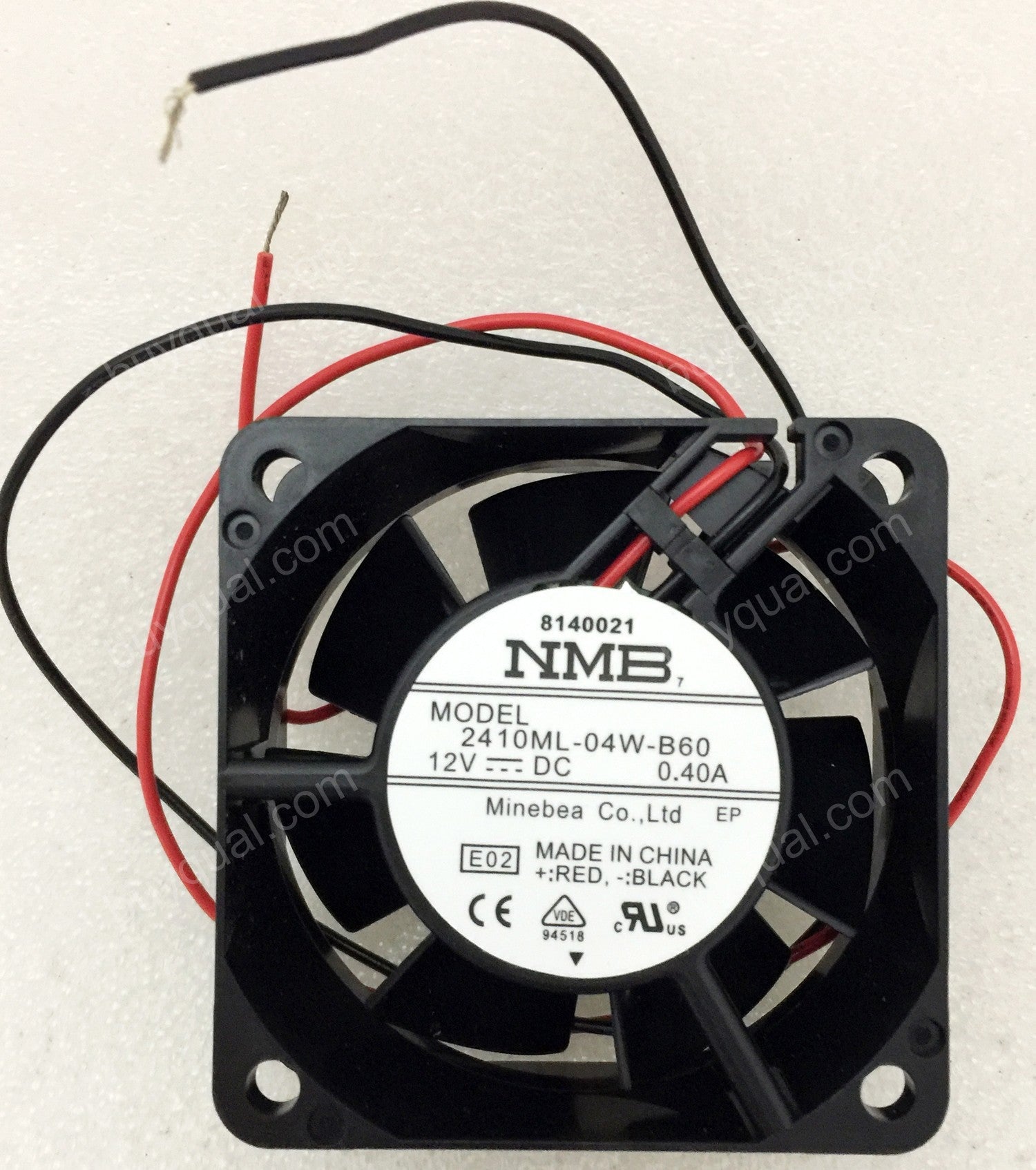 NMB 2410ML-04W-B60 12V 0.4A 2wires Cooling Fan - Original New