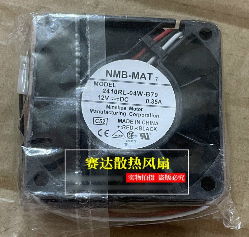 NMB 2410RL-04W-B79 12V 0.35A 3wires Cooling Fan