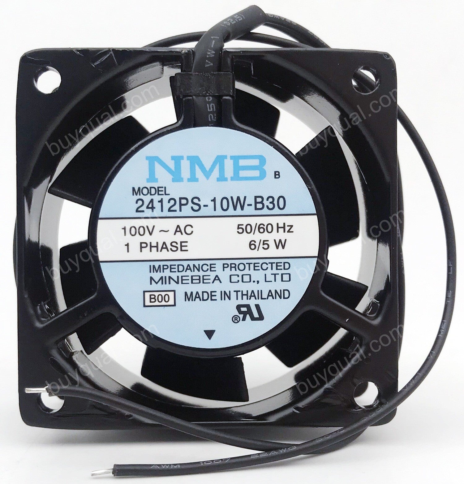 NMB 2412PS-10W-B30 2412PS-10W-B30-B00 100V 6/5W 2wires Cooling Fan